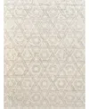 Exquisite Rugs Caprice 2707 6'x9' Area Rug In Silver