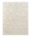 Exquisite Rugs Caprice 2707 Area Rug, 5' X 8' In Silver/ivory