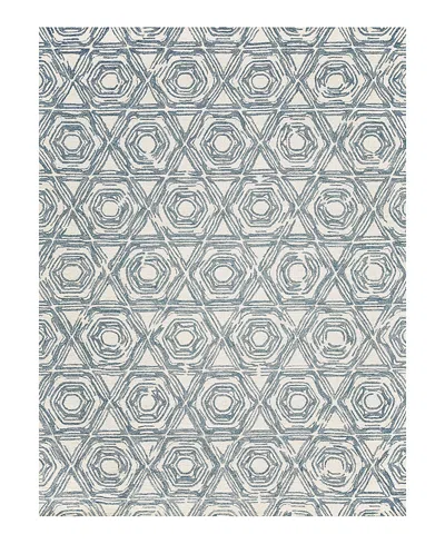 Exquisite Rugs Caprice 2708 Area Rug 4'x6' In Blue