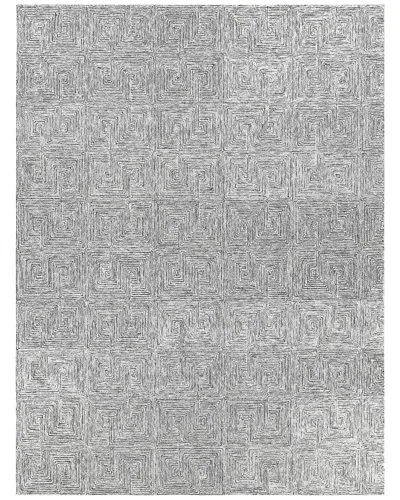 Exquisite Rugs Caprice Hand Tufted New Zealand Wool Area Rug In Gray