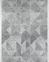 Exquisite Rugs Caprice Hand-tufted Rug, 10' X 14' In Black, Ivory