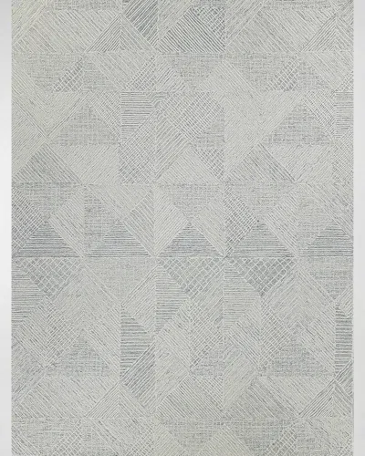 Exquisite Rugs Caprice Hand-tufted Rug, 10' X 14' In Light Blue
