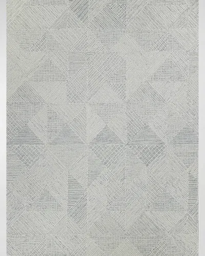 Exquisite Rugs Caprice Hand-tufted Rug, 8' X 10' In Light Blue