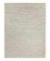 Exquisite Rugs Carmel 6860 Area Rug, 5' X 8' In Silver/ivory