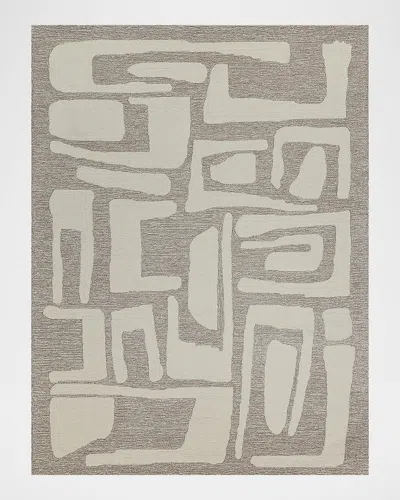 Exquisite Rugs Carmel Hand-tufted Rug In Beige/ivory