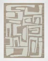 Exquisite Rugs Carmel Hand-tufted Rug In Camel/ivory