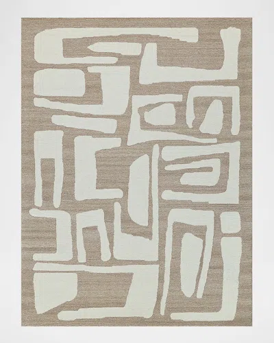 Exquisite Rugs Carmel Hand-tufted Rug In Camel, Ivory