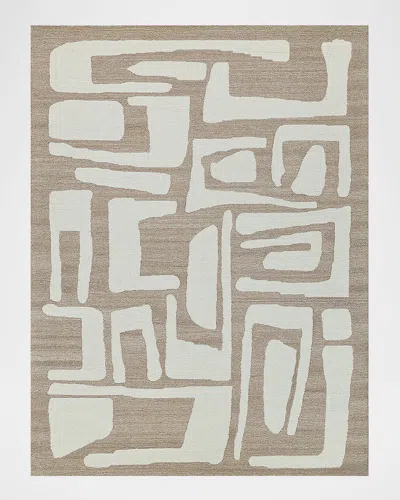 Exquisite Rugs Carmel Hand-tufted Rug In Camel/ivory