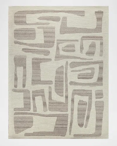 Exquisite Rugs Carmel Hand-tufted Rug In Ivory/beige