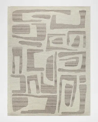 Exquisite Rugs Carmel Hand-tufted Rug In Ivory/beige