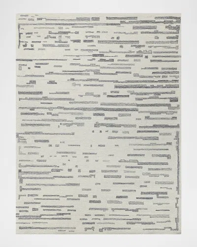 Exquisite Rugs Carmel Hand-tufted Rug In Ivory/gray