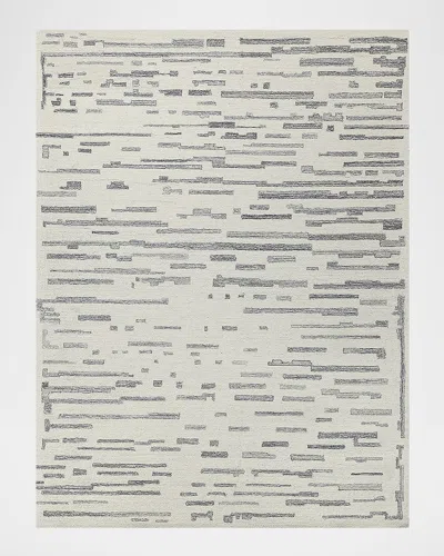 Exquisite Rugs Carmel Hand-tufted Rug In Ivory/gray