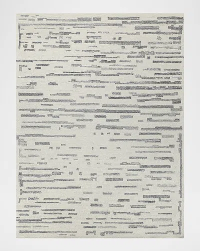 Exquisite Rugs Carmel Hand-tufted Rug In Ivory/gray