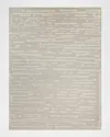 Exquisite Rugs Carmel Hand-tufted Rug In Silver/ivory
