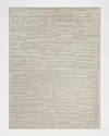 Exquisite Rugs Carmel Hand-tufted Rug In Silver/ivory
