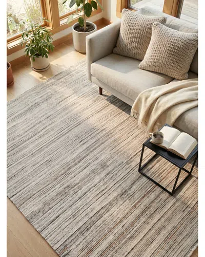 Exquisite Rugs Carmen Hand-loomed Pet Yarn Ivoryarea Rug In Neutral