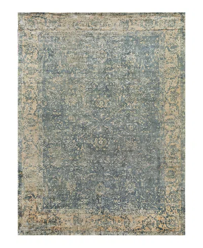 Exquisite Rugs Cassina 2547 Area Rug 6'x9' In Blue