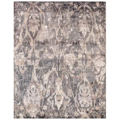 Exquisite Rugs Cassina Abstract Wool Beige/brown Area Rug