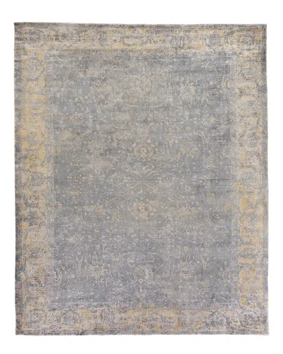 Exquisite Rugs Cassina Hand-made Wool & Bamboo Silk Contemporary Rug