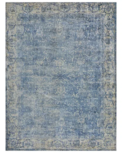Exquisite Rugs Cassina Hand-loomed Bamboo Silk And Cotton Rug