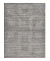 Exquisite Rugs Castelli 3974 Area Rug, 6' X 9' In Gray