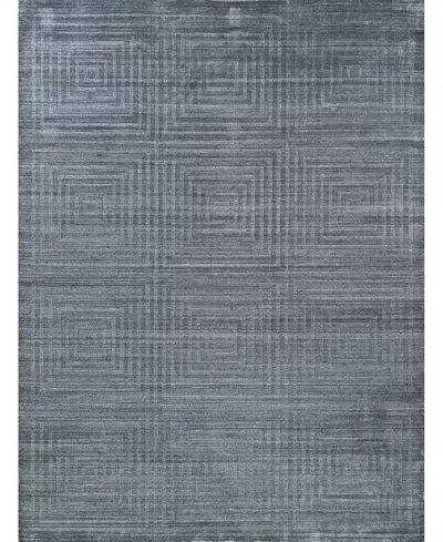 Exquisite Rugs Castelli 3977 8'x10' Area Rug In Charcoal