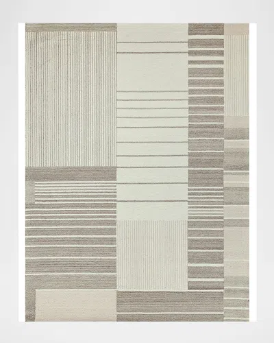 Exquisite Rugs Castine Hand-tufted Beige Rug, 4' X 6' In Beige/ivory