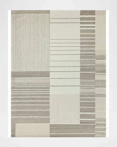Exquisite Rugs Castine Hand-tufted Beige Rug, 5' X 8' In Beige/ivory