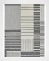 Exquisite Rugs Castine Hand-tufted Gray Rug, 10' X 14' In Gray/ivory