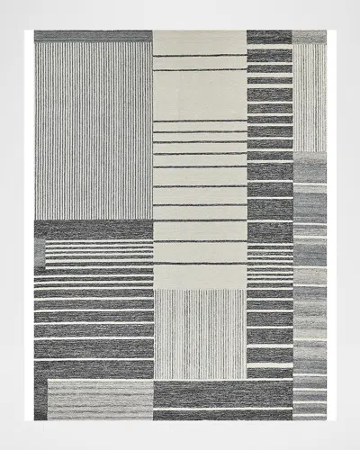 Exquisite Rugs Castine Hand-tufted Gray Rug, 5' X 8'