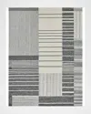 Exquisite Rugs Castine Hand-tufted Gray Rug, 6' X 9' In Gray/ivory