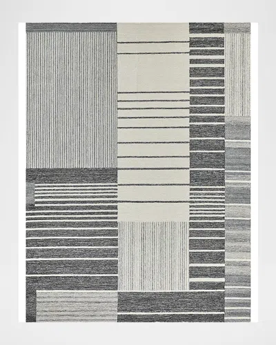 Exquisite Rugs Castine Hand-tufted Gray Rug, 9' X 12'