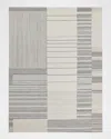 Exquisite Rugs Castine Hand-tufted Silver Rug, 6' X 9' In Silver/ivory