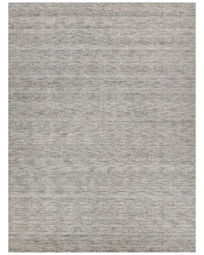 Exquisite Rugs Catalina Hand-loomed New Zealand Wool & Bamboo Silk Area Rug In Gray