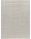 Exquisite Rugs Catalina Hand-loomed New Zealand Wool & Bamboo Silk Area Rug In Silver