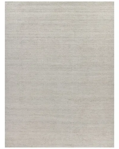 Exquisite Rugs Catalina Hand-loomed New Zealand Wool & Bamboo Silk Area Rug In Silver