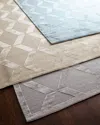 Exquisite Rugs Charlie Rug, 10' X 14' In Silver