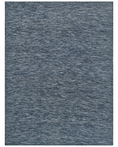 Exquisite Rugs Chelsea Flatweave New Zealand Wool Blackivory Area Rug