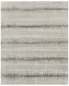 EXQUISITE RUGS EXQUISITE RUGS CHROMA HAND-LOOMED NEW ZEALAND WOOL & BAMBOO SILK CHARCOALAREA RUG
