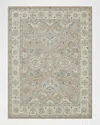 Exquisite Rugs Claremont Hand-tufted Oushak Rug In Light Brown/ivory