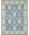 Exquisite Rugs Claremont Oushak 6793 Rug Collection In Blue,ivory