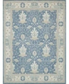 Exquisite Rugs Claremont Oushak 6793 Rug Collection In Blue,ivory