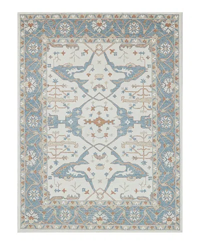 Exquisite Rugs Claremont Oushak 6794 Area Rug, 5' X 8' In Ivory,mist