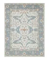 Exquisite Rugs Claremont Oushak 6794 Area Rug, 6' X 9' In Ivory/light