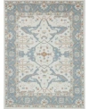 Exquisite Rugs Claremont Oushak 6794 Area Rug, 6' X 9' In Ivory,mist