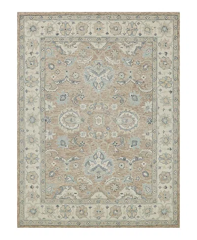Exquisite Rugs Claremont Oushak 6795 Area Rug, 5' X 8' In Light/brown