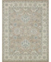 Exquisite Rugs Claremont Oushak 6795 Rug Collection In Tan,ivory