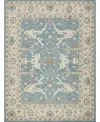 Exquisite Rugs Claremont Oushak 6831 Area Rug, 6' X 9' In Ivory,mist