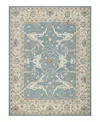 Exquisite Rugs Claremont Oushak 6831 Area Rug, 6' X 9' In Ivory/light