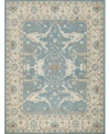 Exquisite Rugs Claremont Oushak 6831 Rug Collection In Ivory,mist